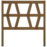  Uzglavlje za krevet boja meda 81 x 4 x 100 cm masivna borovina | shoptok.hr