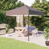  Sklopivi šator za zabave 3 x 3 m smeđesivi | shoptok.hr