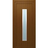 Solid elements zunanja vhodna vrata solid elements piran KF03 (70 x 1000 x 2100 mm, rjava, leva, brez kljuke in cilindra, pvc) | Shoptok.si