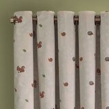 Catherine Lansfield Zelene/rjave otroške zavese v kompletu 2 ks 168x183 cm Fox and Woodland Friends – | Shoptok.si