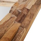  Ukrasno Ogledalo od Tikovine 120x60 cm Pravokutno | shoptok.hr