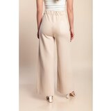 Fenzy Dolge Bombažne Hlače, Bež | Shoptok.si