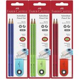 Faber-Castell Grafitni svinčnik Faber-Castell z mini radirko, 3 kosa Cene