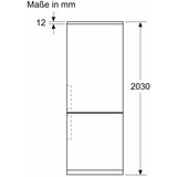 Bosch Kombinacija za hlajenje in na 203 zamrzovanje KGN492XCF podstavku x 70 cm | Shoptok.si