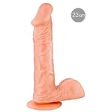 Real Body Bruce 8 Dildo sa testisima, 23cm