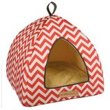 M Pets Kućica za mačke, Crveno-bela | Eponuda.com
