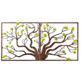 WALLXPERT Zidna dekoracija Drvo 1, 90x1x44 cm, Smeđa boja | Eponuda.ba