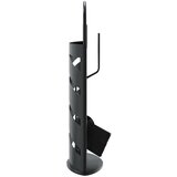  Komplet orodja za kamin 5 kosov 23x15x66 cm jeklo | Shoptok.si