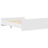 Okvir kreveta s uzglavljem i podnožjem bijeli 150 x 200 cm | Eponuda.com