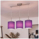 Brilagi LED luster na sajli NUBILA 3xE27/60W/230V ljubičasta | Eponuda.com