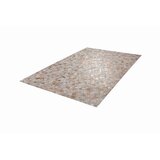 Kayoom RAVNO TKANA PREPROGA Rocket 410 Elfenbein / Gold 120/170 cm krem barve, zlate barve | Shoptok.si