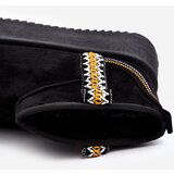 Boto Platform Snow Boots with Pattern Black Udra | Shoptok.si