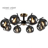 talia 32 visilica 8*E14 crna/bakar  talia 32 visilica 8*E14 crna/bakar Slike