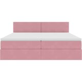  Postelja s shranjevanjem z vzmetnico Roza 100 x 200 cm, (5000100808) | Shoptok.si