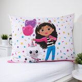 Jerry Fabrics Enojna bombažna otroška posteljnina 140x200 cm Gabby's Dollhouse "Confetti" – | Shoptok.si