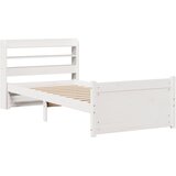  Okvir kreveta s uzglavljem bez madraca bijeli 90x190 cm | shoptok.hr