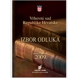  Izbor odluka Vrhovnog suda RH 2/2009. cijene
