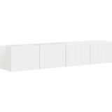 TV zidni ormar Zidne 2 pcs Sjajno bijelo 60 x 31 x 29.5 cm | shoptok.hr
