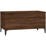  Stolić za kavu boja hrasta 90 x 44,5 x 45 cm konstruirano drvo | shoptok.hr