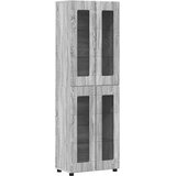  Set TV komoda FLORIN 3 kom. Siva Sonoma Konstruirano drvo | shoptok.hr