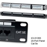 Intellinet patch panel 24-Port Cat5e utp 110/Krone 1U Cene