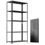  AX POLICA BLACK FROOZEN METALNA 180*90*40cm 5 POLICA 300kg Cijene