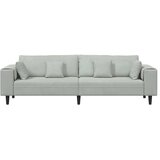 SOFA Svijetlo siva 250 x 77 x 76 cm Baršun | shoptok.hr