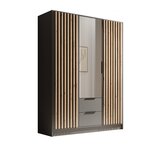 ADRK Garderobna omara Neri 150.5 cm - GRAFIT Cene