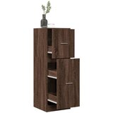 vidaXL Ormarić za lijekove boja smeđeg hrasta 40x41x118 cm drveni | shoptok.hr