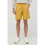GAP Pamučne kratke hlače boja: žuta