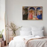  Slika - Fra Angelico – The Annunciation 90x60 U prirodnom drvenom okviru | shoptok.hr