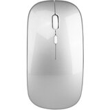 INF Brezžična miška - 2,4G tiha optična miška Silver, (21542676) Cene