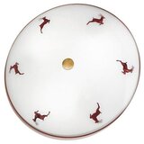  kolarz 731.U12.4.103-Stropna svetiljka nonna 2xE14/60W/230V prečnik 32 cm crvena/mesing | Eponuda.com