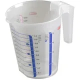 Bokal sa mjerama 1L PVC 001-49