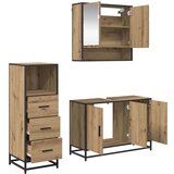 vidaXL set namještaja za kupaonicu 3 pcs hrast artisan 90 x 33 x 60 cm | shoptok.hr