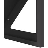  Hranilica za stoku Crna 108 x 50 x 28 cm Hladno valjani čelik | shoptok.hr