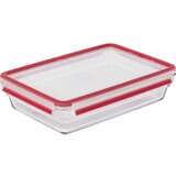 Emsa Clip&Close Glass Food Container 3 L red Cijene