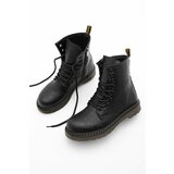 Marjin Ankle Boots - Black - Block Cene