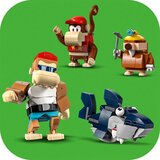 Lego Super Mario: Razširitveni komplet Diddy Kongova vožnja z rudniškim vozičkom | Shoptok.si