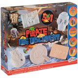  Clever, set za iskopavanje, pirati, 5 u 1, set Cene