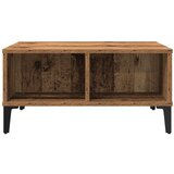  Klubska miza Stari les 60x60x30 cm Izdelan les, (22048578) | Shoptok.si