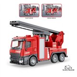 Magzy Wheels 3-Kamion metalni 1:32 vatrogasac sa merdevinama RJ6965 | Eponuda.com