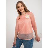 LAKERTA Blouse-LK-BZ-506642.94-peach | Shoptok.si