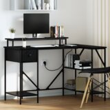  Stol Crni hrast 120 x 79 x 86.5 cm Konstruirano drvo Cijene