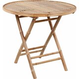  5-dijelni sklopivi vrtni blagovaonski set od bambusa Zelena 40 x 40 x 4 cm | Shoptok.si