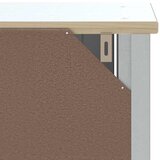  Kupaonski zidni ormarić BERG bijeli 40 x 27 x 71,5 cm borovina | shoptok.hr