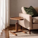 Hanah home pomoćni sto opus ucgen 46, 46 cm, orah | Eponuda.com