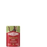 Carnilove Cat Adult Sterilised vrečka, koščki v želeju - puran in raca - 85 g 85 g | Shoptok.si