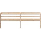 vidaXL Vzglavje s policami 200 cm trdna borovina | Shoptok.si
