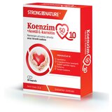 Strong Nature koenzim Q10 50 mg + acetil l-karnitin 500mg 30/1 106207 cene